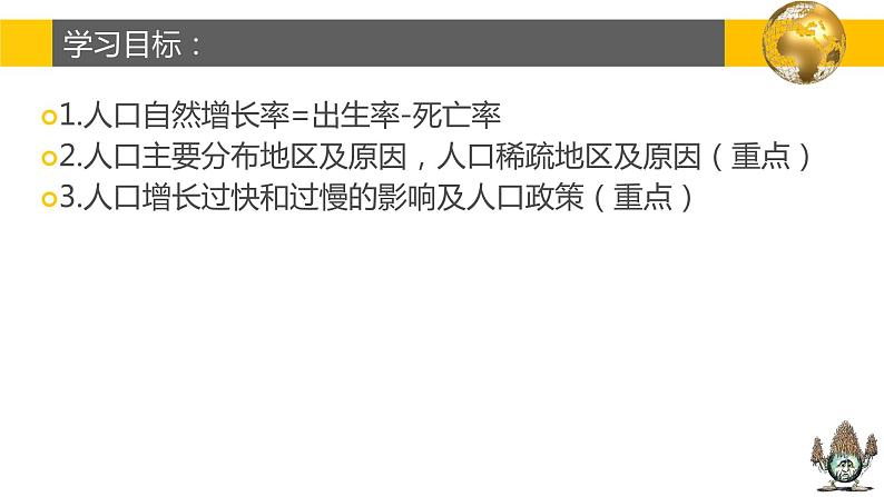 3.1 世界的人口  课件    七年级上册地理 湘教版03