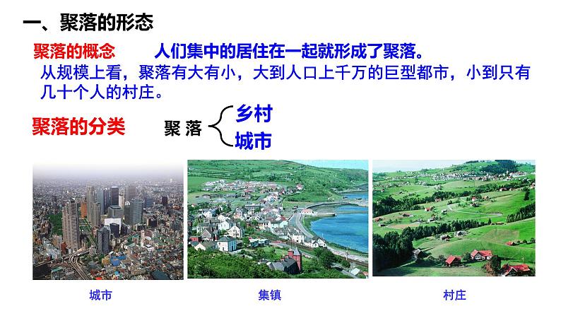 2022-2023学年湘教版地理七年级上册3.4世界的聚落课件03