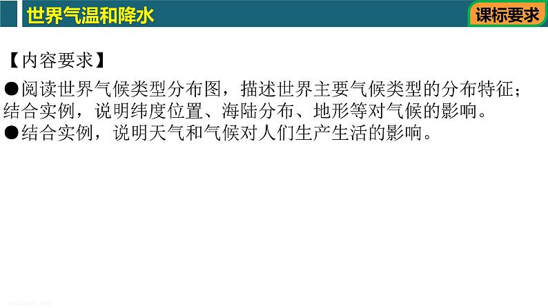 第二章第二部分 世界的气候（复习课件）-八年级地理上学期期中期末考点大串讲（中图版）03