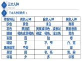 中图版八上地理3.1  人种和人口  课件+教案