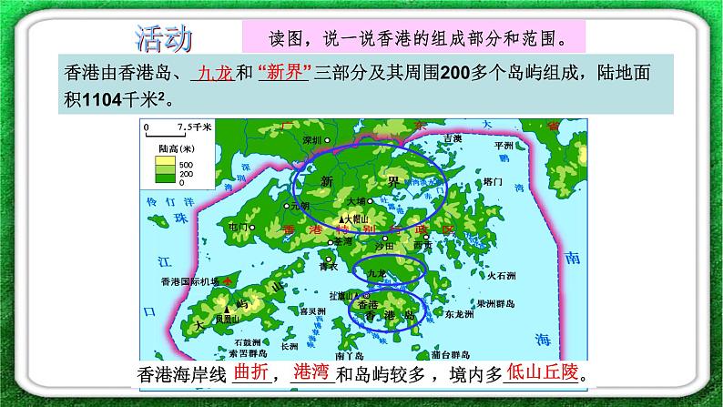 湘教版八下地理7.1香港和澳门特别行政区第8页