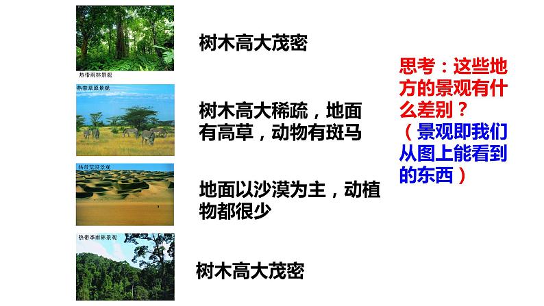 2022-2023学年湘教版地理七年级上册4.4.1世界的主要气候类型课件第7页