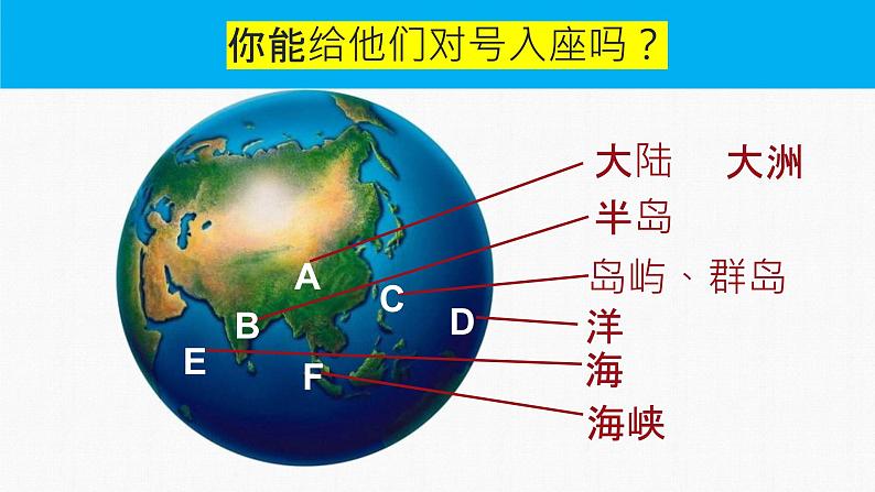 湘教版七上地理 世界的海陆分布（课件）第5页