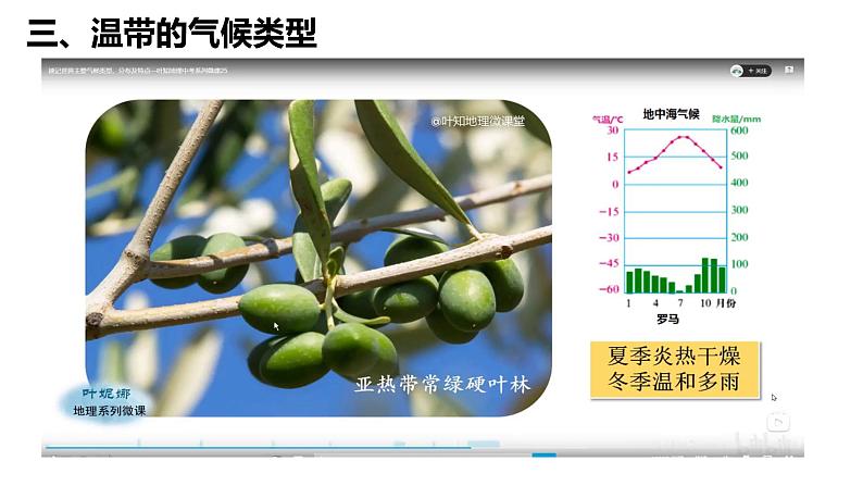 2022-2023学年湘教版地理七年级上册4.4.2世界的主要气候类型课件第3页