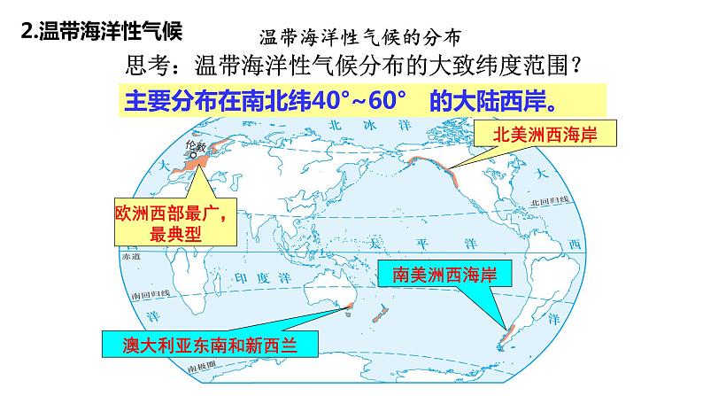 2022-2023学年湘教版地理七年级上册4.4.2世界的主要气候类型课件第7页