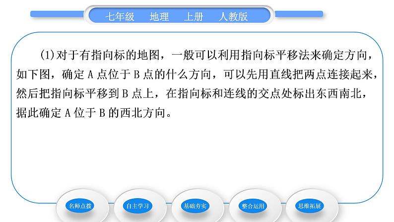 人教版七年级地理上第一章地球和地图第三节地图的阅读习题课件第3页