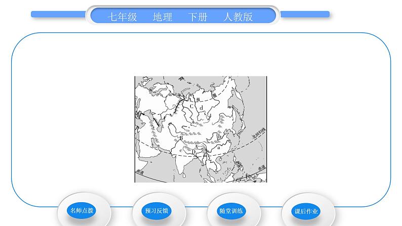 人教版七年级地理下第6章我们生活的大洲——亚洲第2节自然环境第1课时地势起伏大　长河众多习题课件06