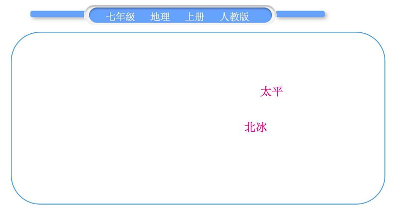 人教版七年级地理上第二章陆地和海洋第二单元复习提升习题课件04