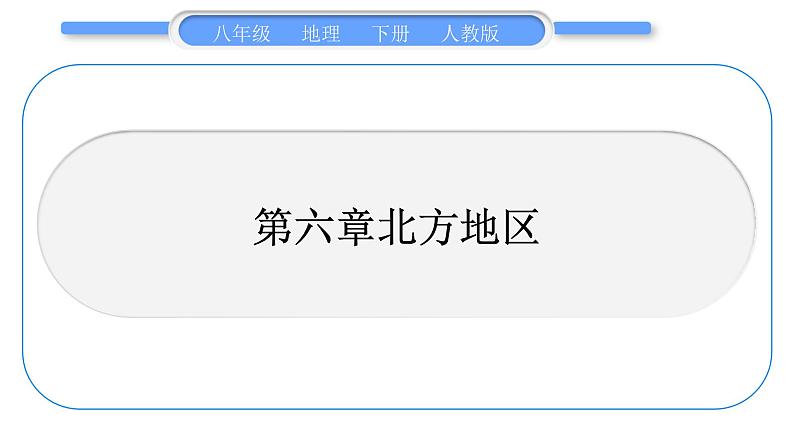 人教版八年级地理下地图专项复习第6章 北方地区习题课件01