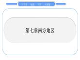 人教版八年级地理下地图专项复习第7章 南方地区习题课件