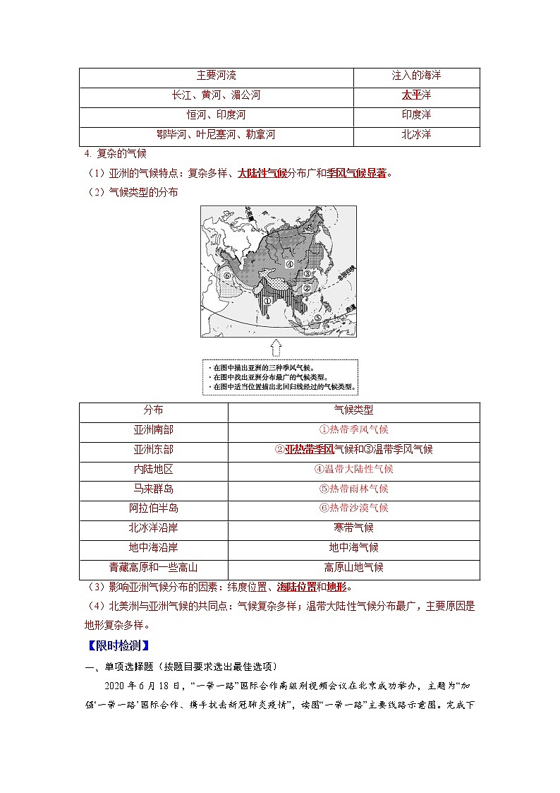 09 我们生活的大洲—亚洲-（含答案解析）第2页