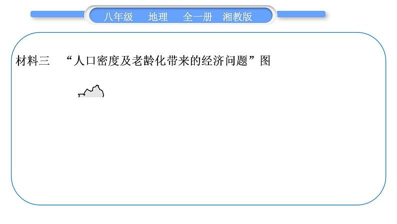湘教版八年级地理读图综合训练习题课件07