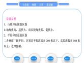 商务星球版七年级地理上第二章地图第二节地形图的判读习题课件