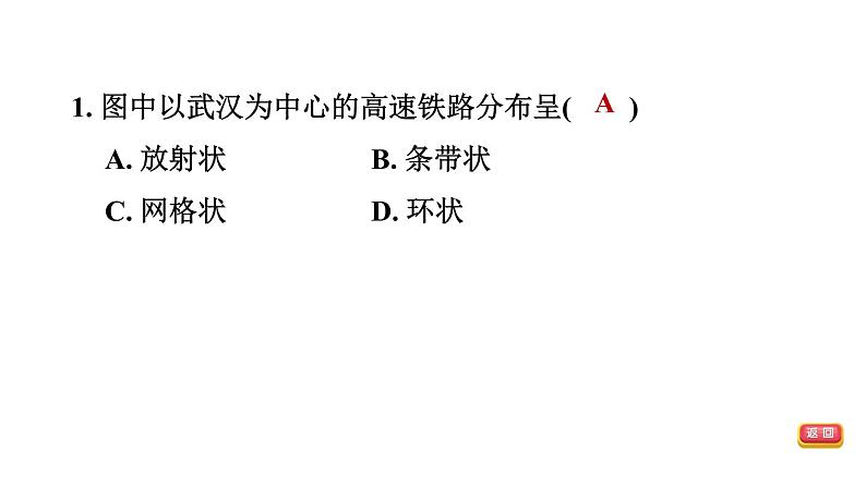 中考地理复习第31课时交通线与自然环境和社会经济的联系课后练课件第4页