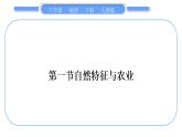 人教版八年级地理下期末抢分速记第8章 西北地区习题课件