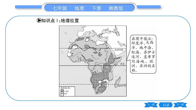 湘教版七年级地理下6章认识大洲第2节非洲习题课件05