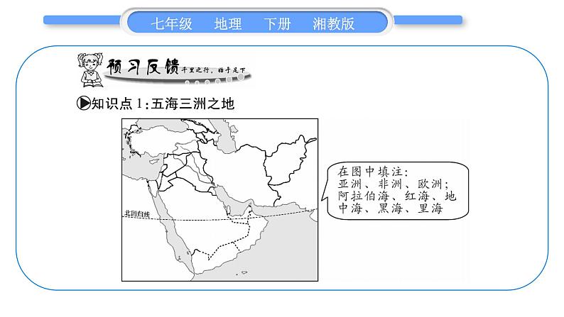 湘教版七年级地理下7章了解地区第3节西亚第1课时习题课件05