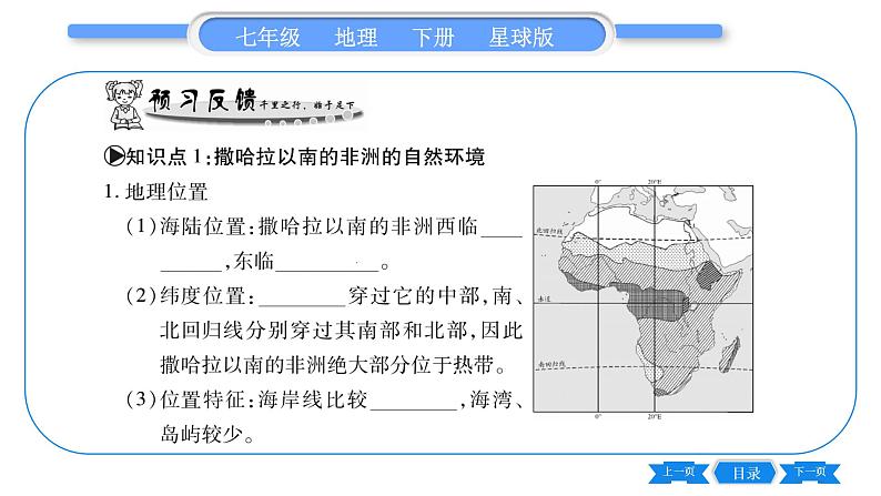 商务星球版七年级地理下第7章各具特色的地区7.3《撒哈拉以南的非洲》习题课件05