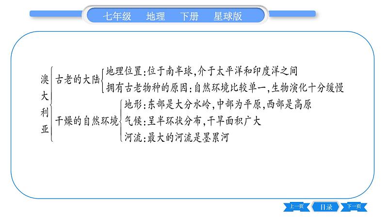 商务星球版七年级地理下第9章全球化与不平衡发展第8-9章-归纳与提升习题课件第5页