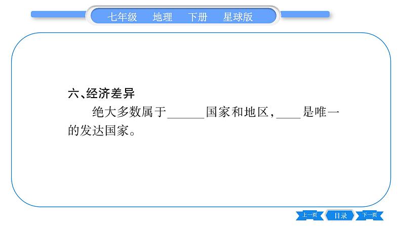 商务星球版七年级地理下附录二期末抢分速记习题课件第6页