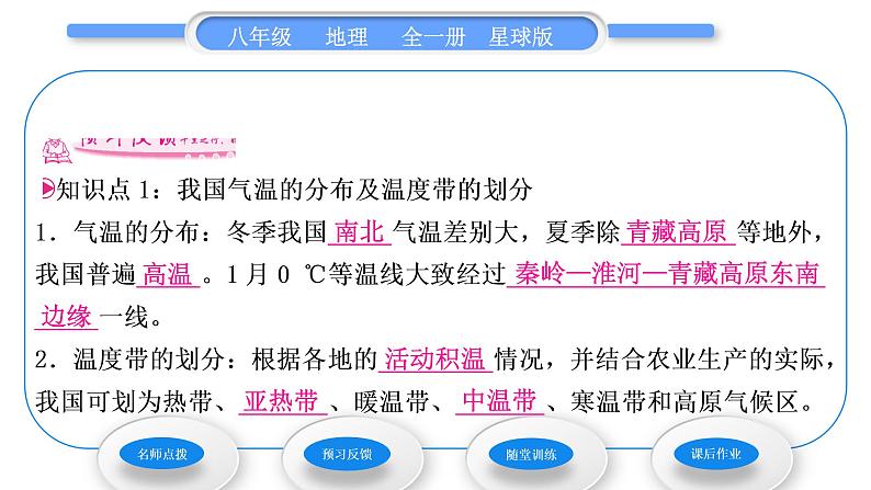 商务星球版八年级地理上第二章中国的自然环境第二节气候基本特征第2课时气候复杂多样习题课件第5页