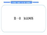 商务星球版八年级地理上第一章中国的疆域与人口第一章知识网络习题课件