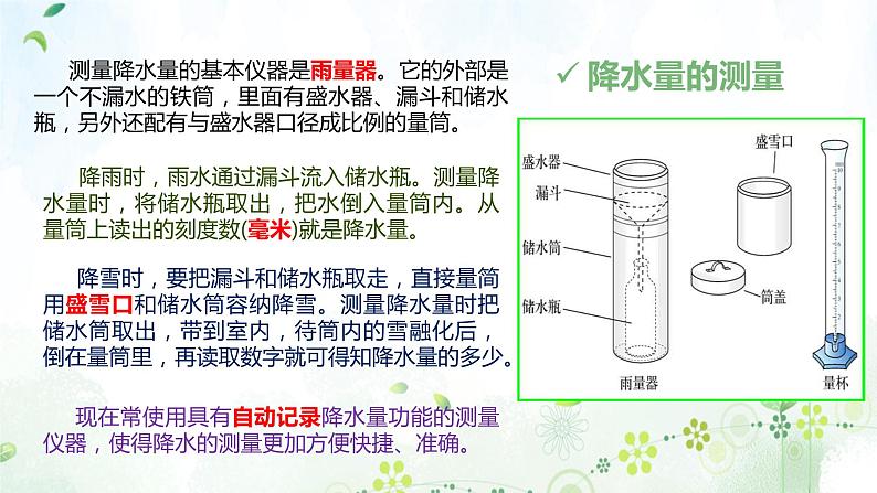 2022-2023学年人教版地理七年级上册第三章第三节《降水的变化与分布》课件05