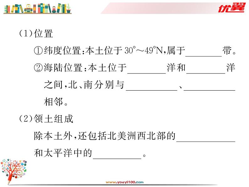 初中地理7下第9章 西半球的国家习题课件04