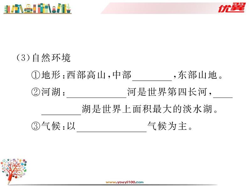 初中地理7下第9章 西半球的国家习题课件05