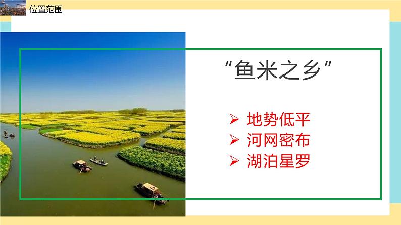 地理八下人教版 7.2 “鱼米之乡”——长江三角洲地区 课件第6页