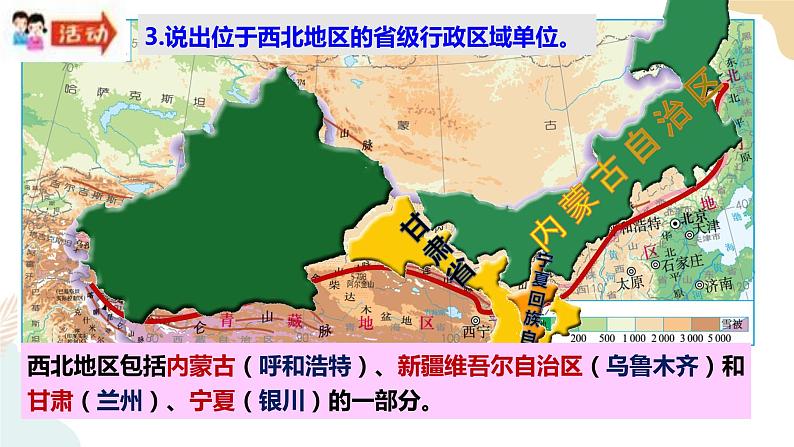 湘教版地理八年级下册5.3西北地区和青藏地区 课件第6页