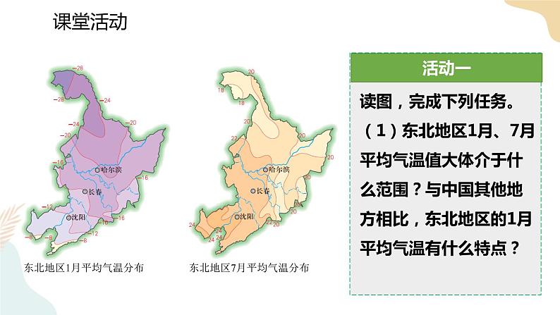 湘教版八年级地理下册6.1   东北地区的地理位置与自然环境  第2课时 课件第5页