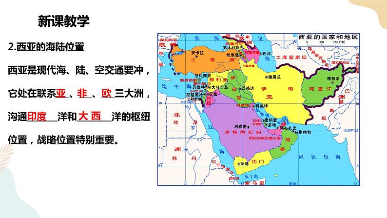 湘教七下7.3西亚1课时  课件第6页