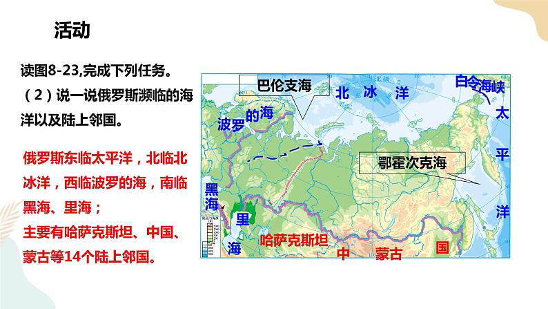 湘教七下8.3俄罗斯（1）课件第7页