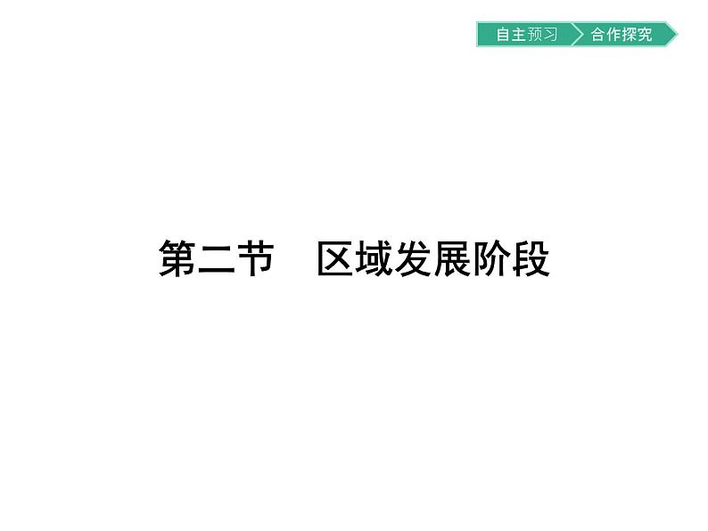 初中地理 湘教版 必修3 第一章 第二节 区域发展阶段 课件01