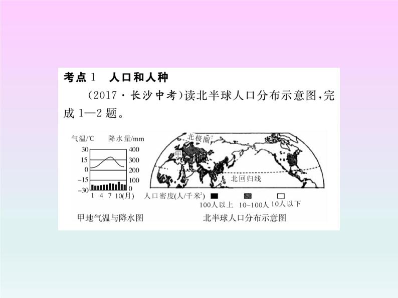 初中地理8下专题三 世界人文地理习题课件第2页