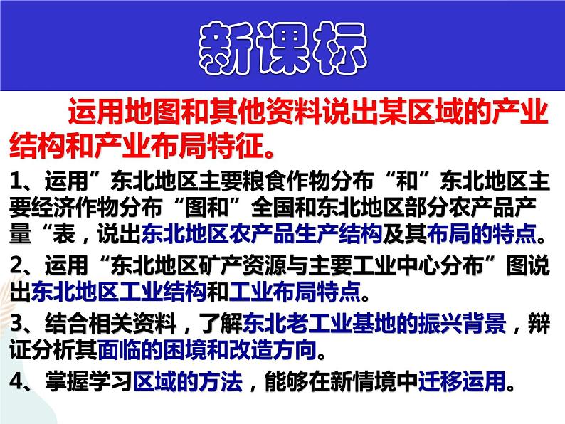 第六章第三节东北地区的产业分布课件第2页