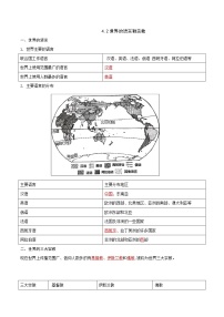 人教版七年级上册期末复习知识清单4.1人口和人种（答案版）