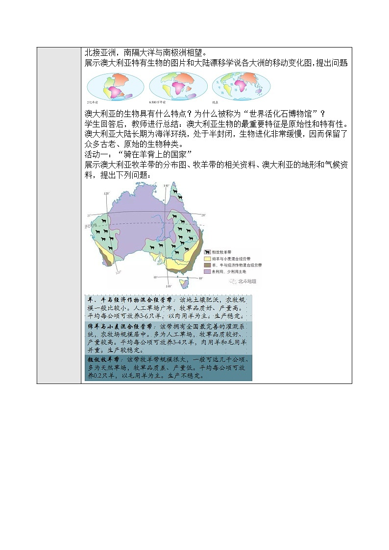 8.4《澳大利亚》教案 人教版（新课标）七年级地理下册第2页