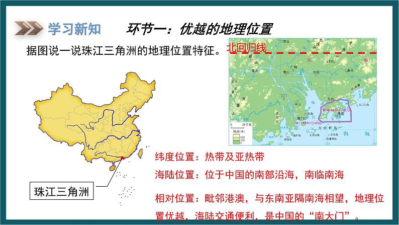 7.3 珠江三角洲区域的外向型经济（课件）湘教版地理八年级下册第3页