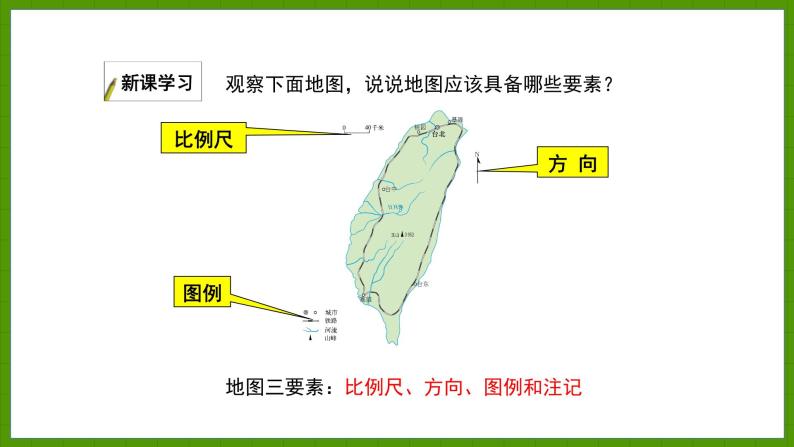 1.2.1 学会使用地图 课件七年级地理上学期湘教版04