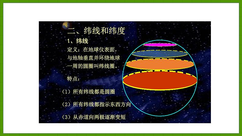 2.1.2 地球仪 课件七年级地理上学期湘教版06