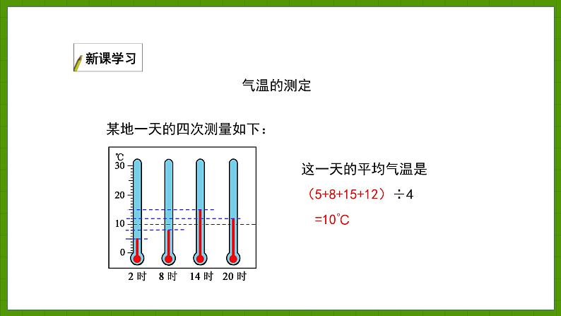 4.2.1 气温 世界气温的分布 课件七年级地理上学期湘教版07