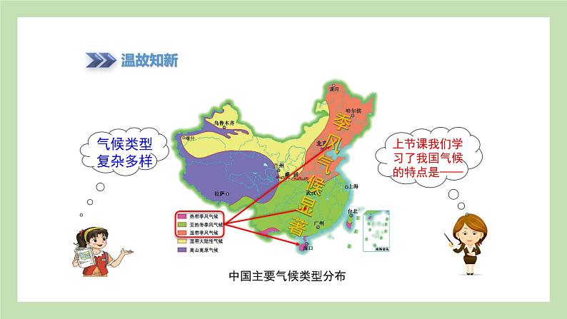 2.2.2 季风气候显著 课件 湘教版地理八年级上册02