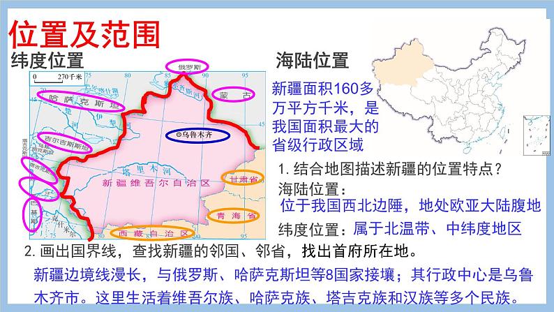 8.2 新疆维吾尔自治区 课件-2022-2023学年八年级地理下学期商务星球版04