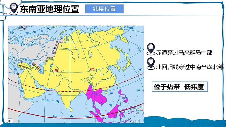 湘教版地理七年级下册 7.1.1 东南亚 课件+教案07