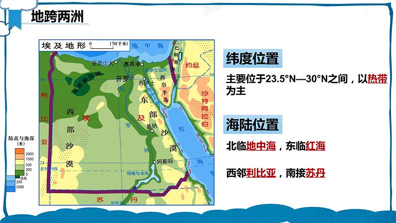 湘教版地理七年级下册 8.2 埃及 课件+教案08