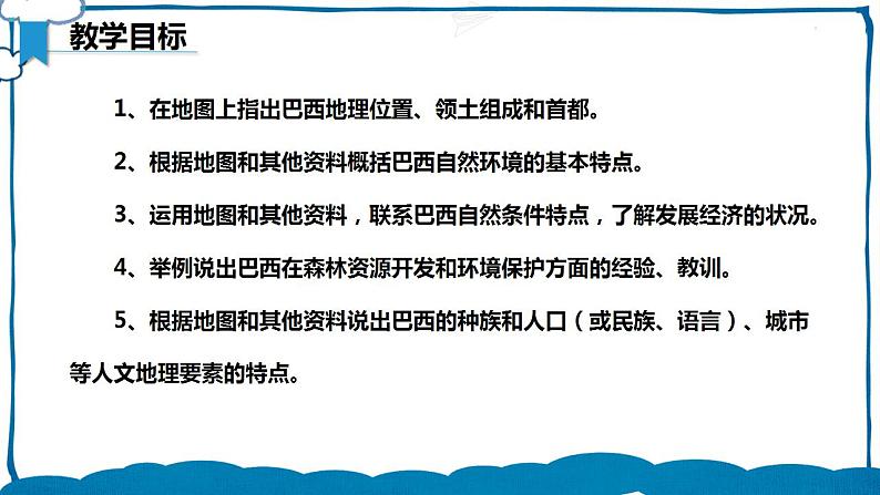 湘教版地理七年级下册 8.6 巴西 课件第2页