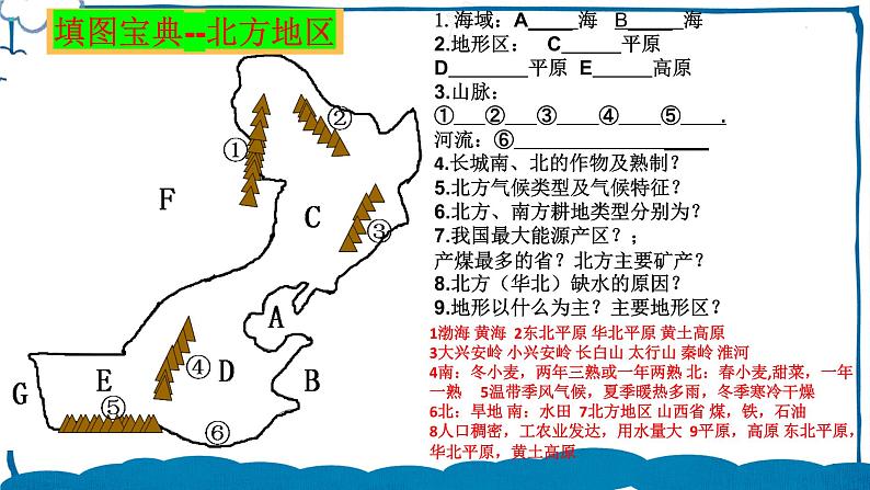 湘教版地理八年级下册 5.2 北方地区和南方地区  (第2课时） 课件03