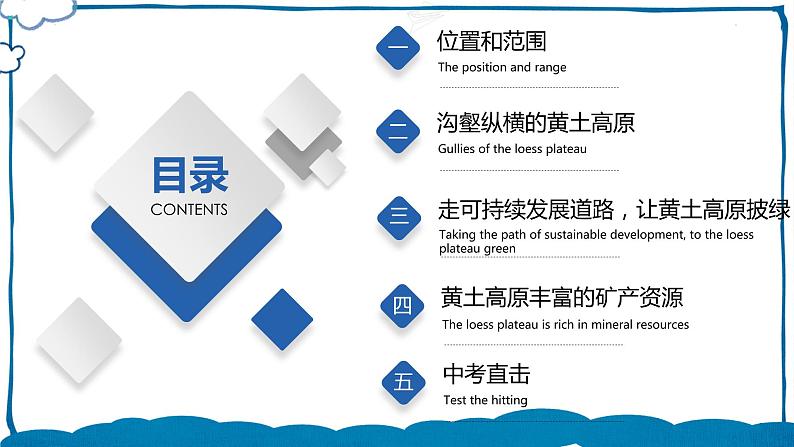 中图版地理七年级下册 7.5  黄土高原 课件+同步练习02